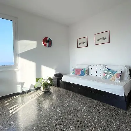 Apartment Sea Above Village